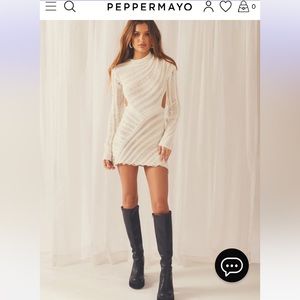 Peppermayo Knit Mini Dress